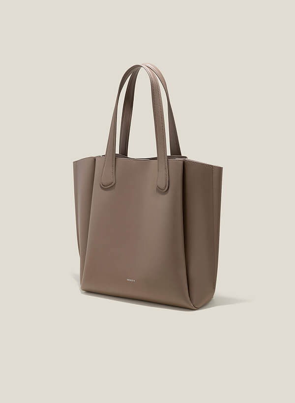 Túi tote over size gấp nếp