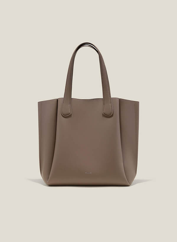 Túi tote over size gấp nếp