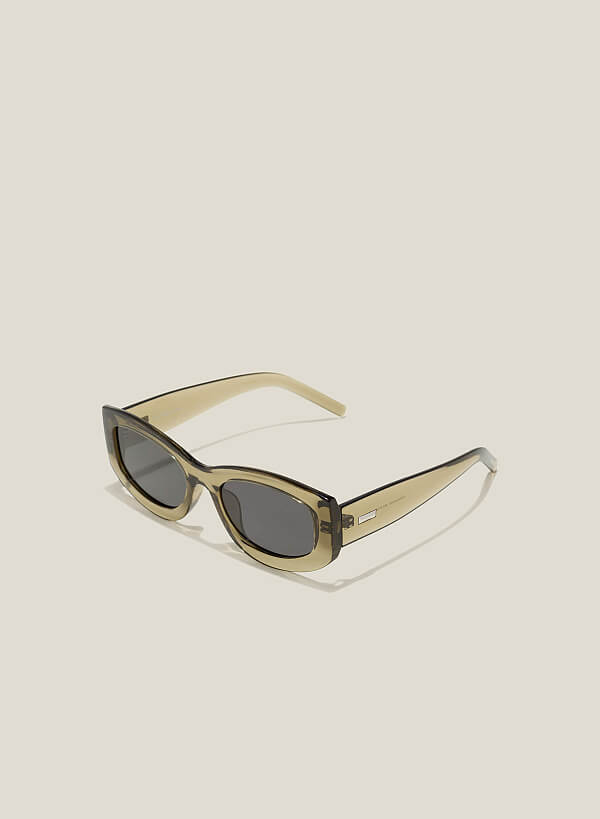 Kính mát gọng nhựa cá tính wayfarer - WAY 0056 - Màu xanh rêu - VASCARA