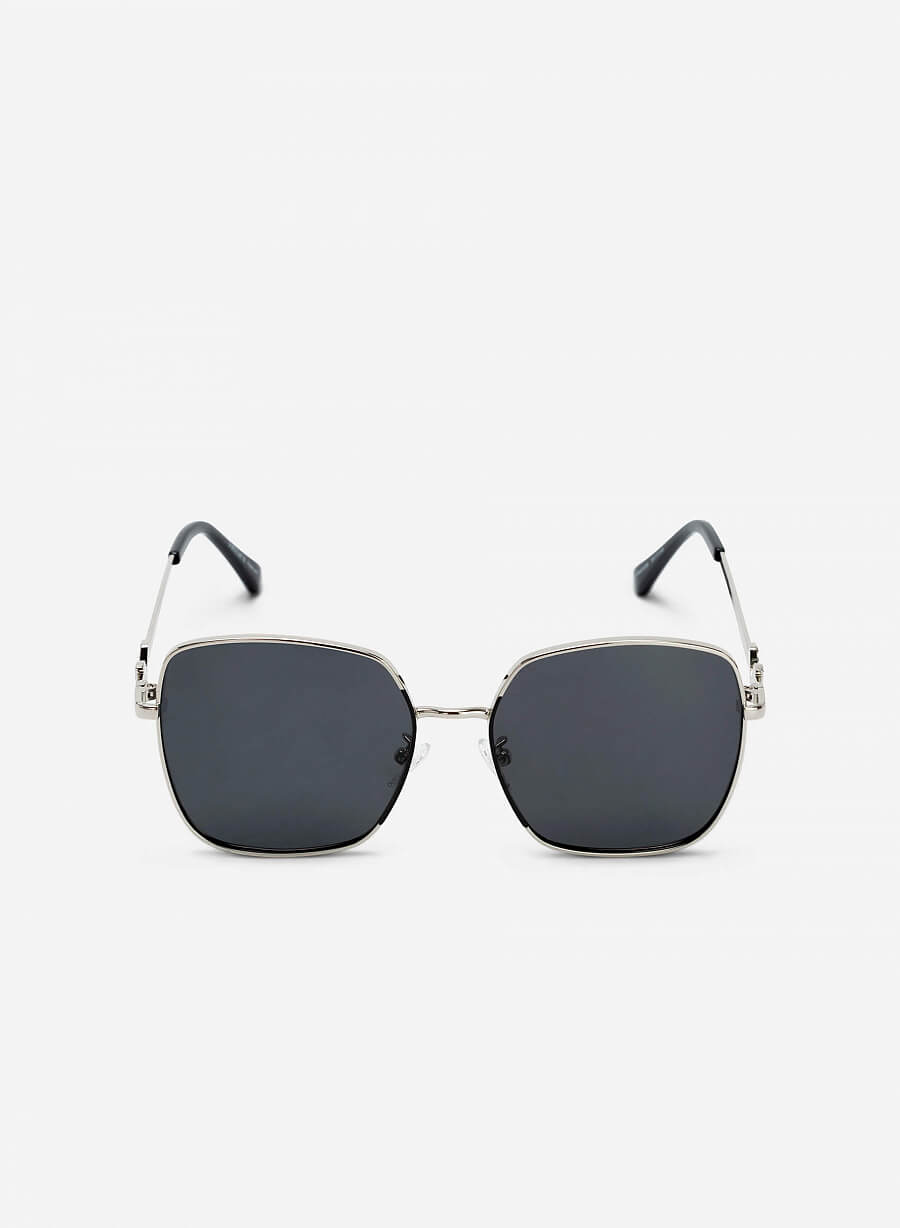 Kính mát gọng kim loại wayfarer - WAY 0036 - Màu đen - vascara.com