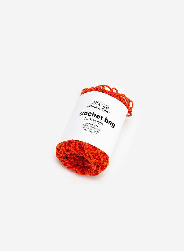 Túi len đan lưới - MEB 0001 - Màu cam