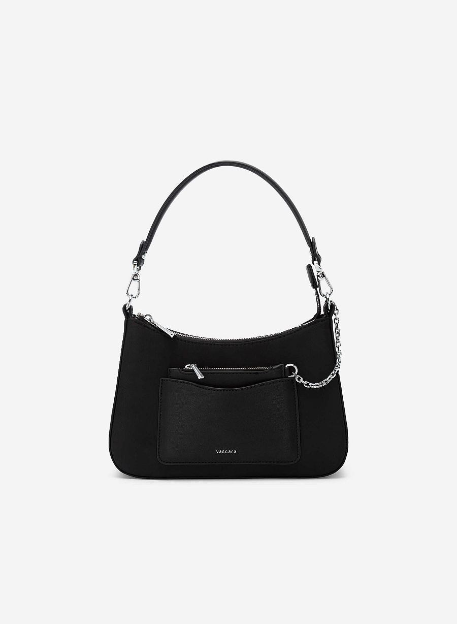 Túi Tote Hobo Phối Modular Pocket - TOT 0104 - Màu Đen - vascara.com