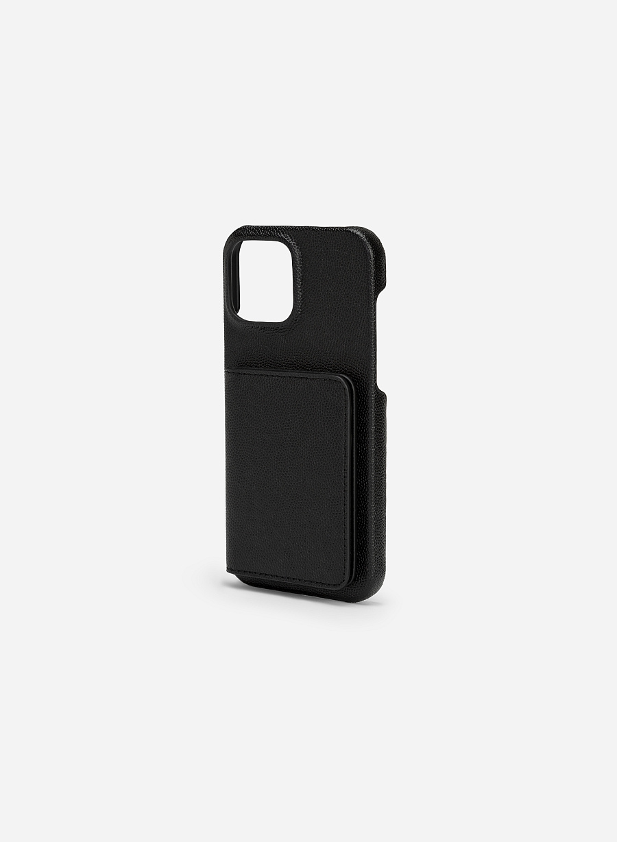 Ốp lưng điện thoại iPhone 13 Pro Max Phối Ví Mini Đựng Thẻ - IPC 1306 - Màu Đen - vascara.com