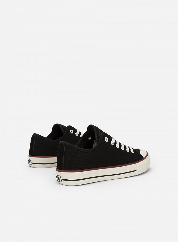 Giày Sneaker Cổ Điển - SNK 0059 - Màu Đen - VASCARA