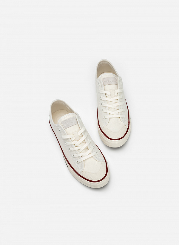 Giày sneaker cổ điển - SNK 0059 - Màu trắng - VASCARA