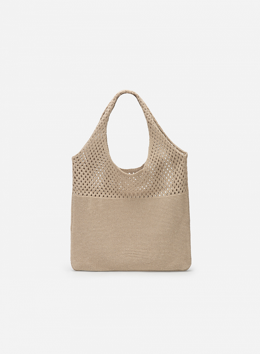 Túi Knit Đan Lưới - KNB 0001 - Màu Kem - VASCARA