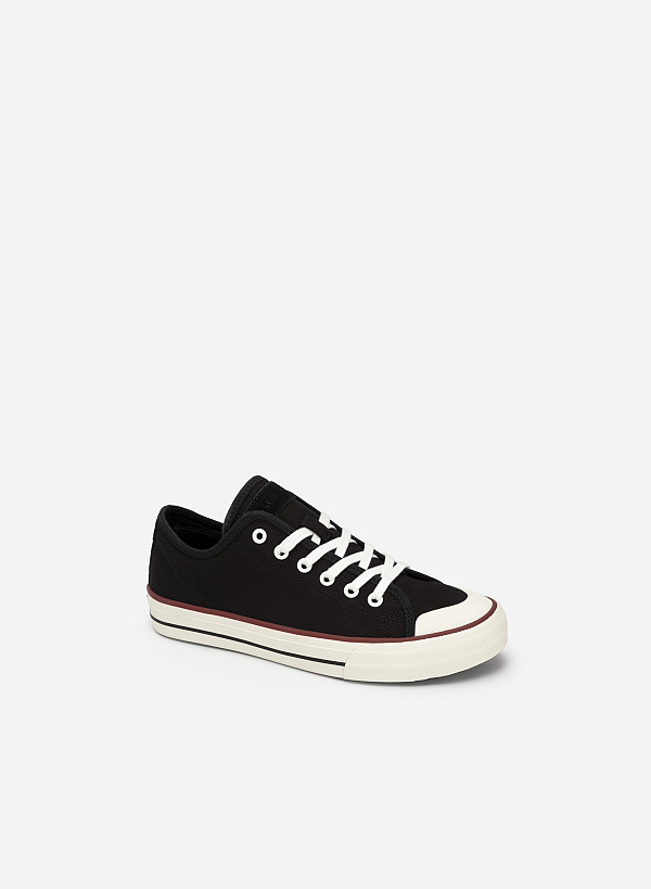 Giày Sneaker Cổ Điển - SNK 0059 - Màu Đen - VASCARA