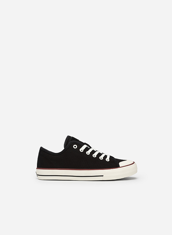 Giày Sneaker Cổ Điển - SNK 0059 - Màu Đen - VASCARA