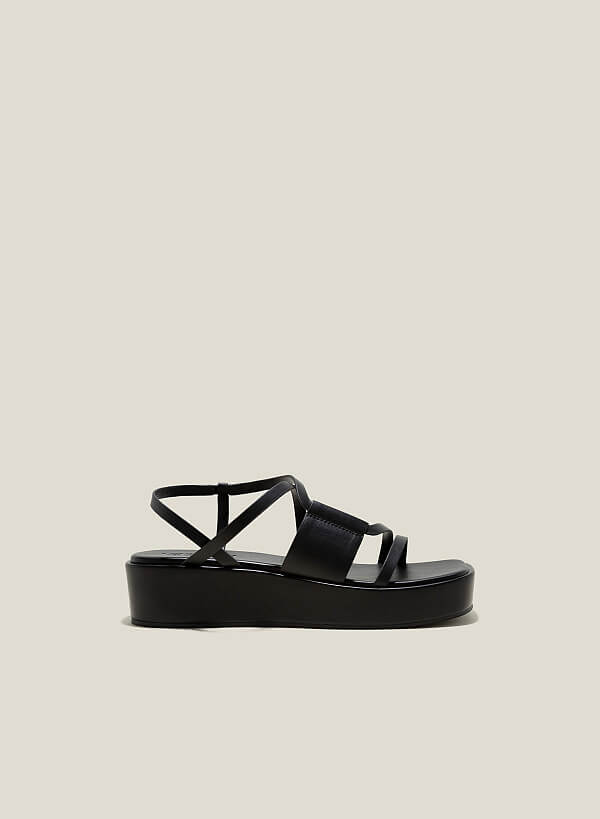 Giày sandal đế flatform quai mảnh