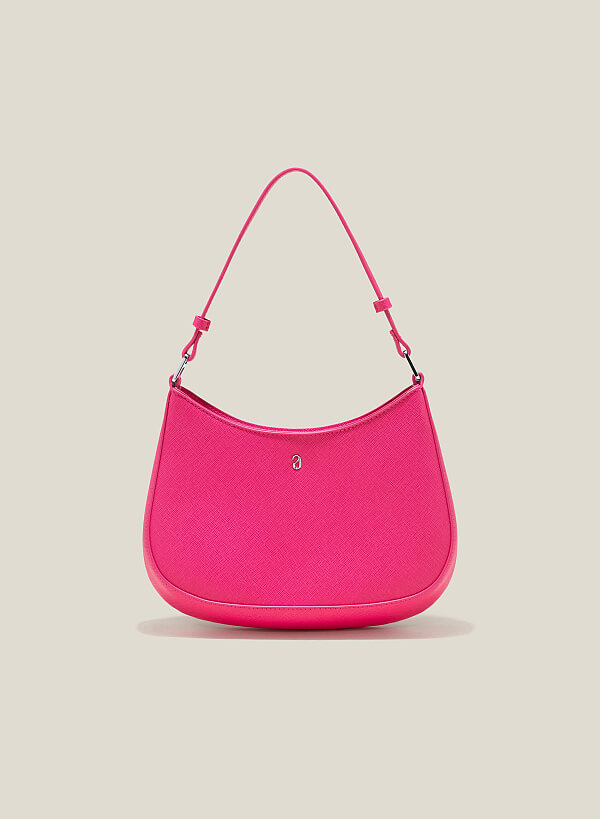 Túi hobo đeo vai quai ngắn - TOT 0128 - Màu hồng