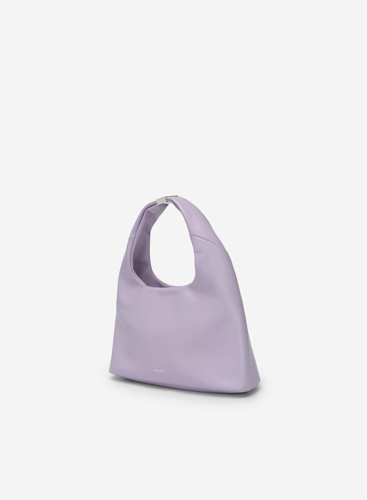 Metal Lock Décor Hobo Bag - TTE 0100 - Purple - vascara.com