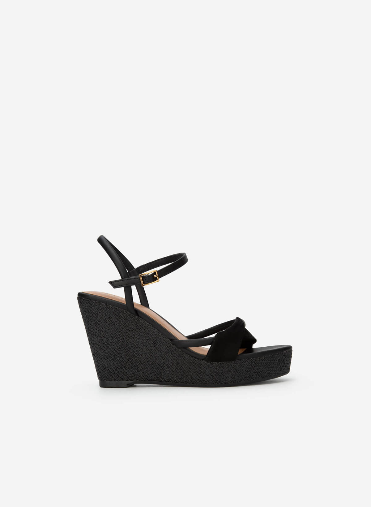 Wedge Sandals - PLA 0438 - Black - vascara.com