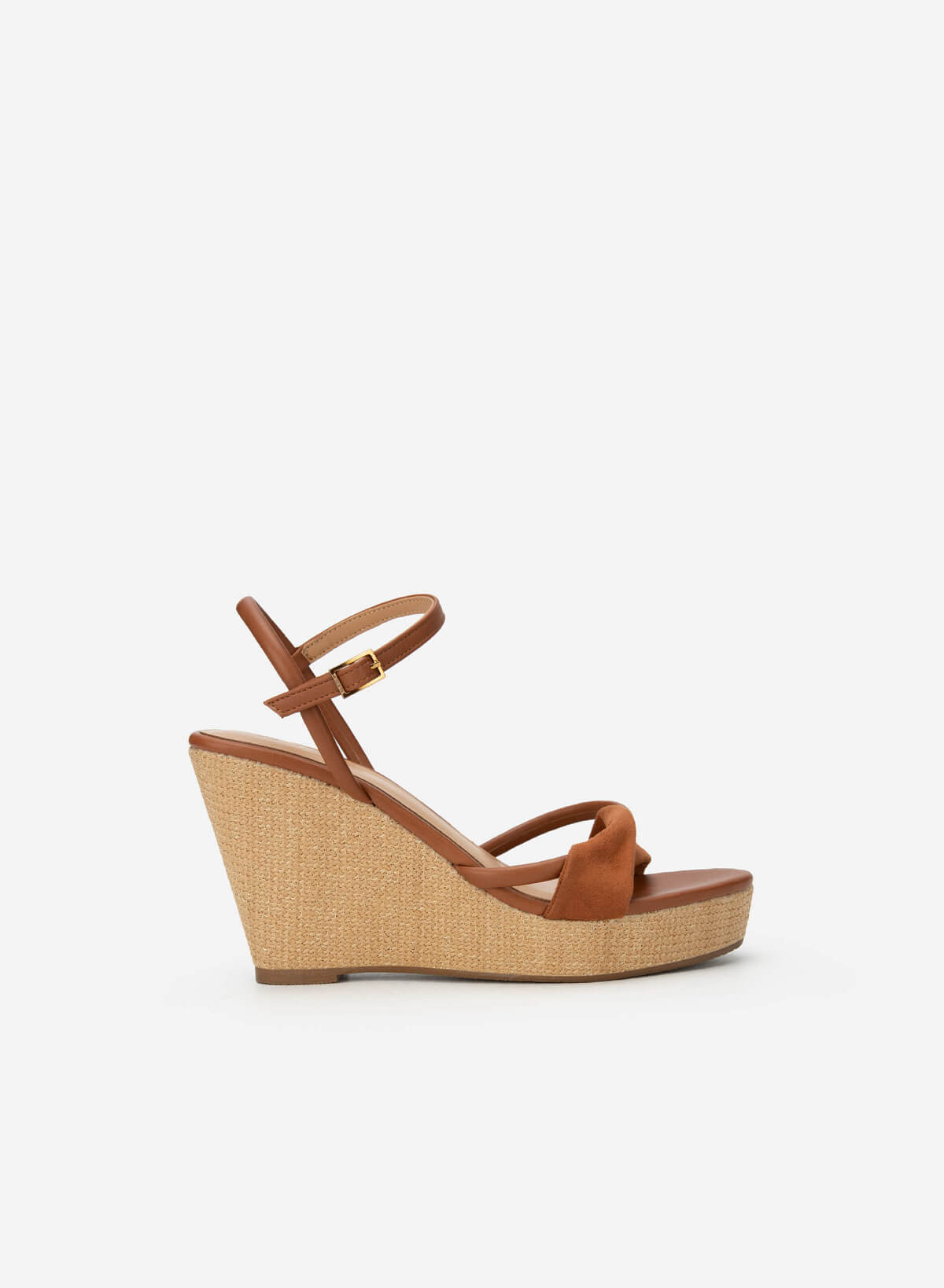 Wedge Sandals - PLA 0438 - Brown - vascara.com
