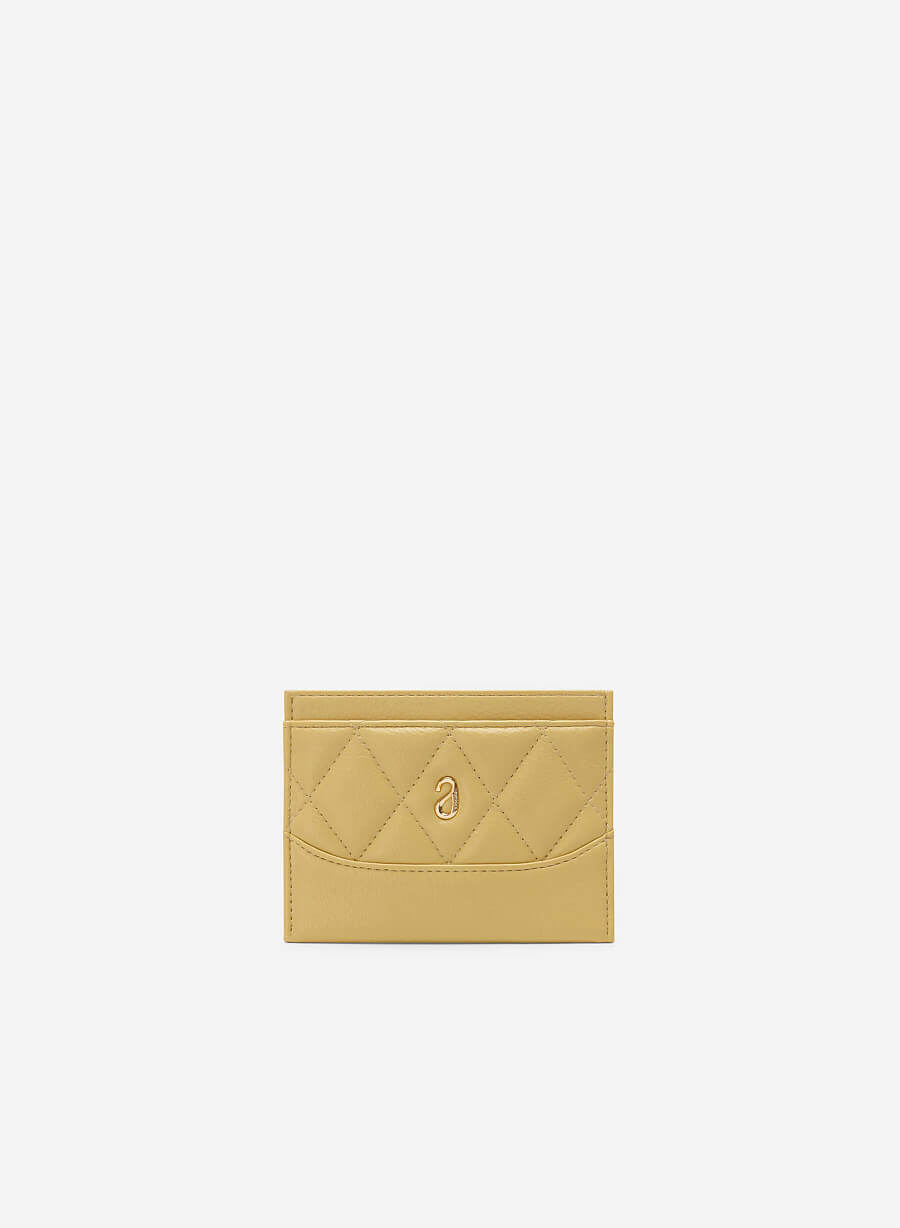 Card holder may chần hình thoi