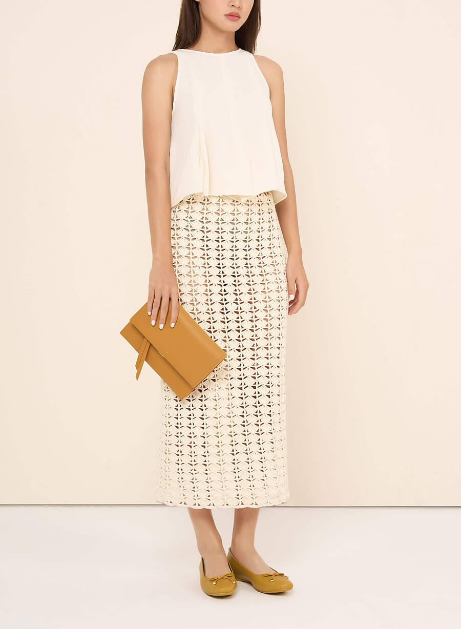 Clutch Quai Đeo Họa Tiết Da Báo - CLU 0113 - Màu Vàng - VASCARA