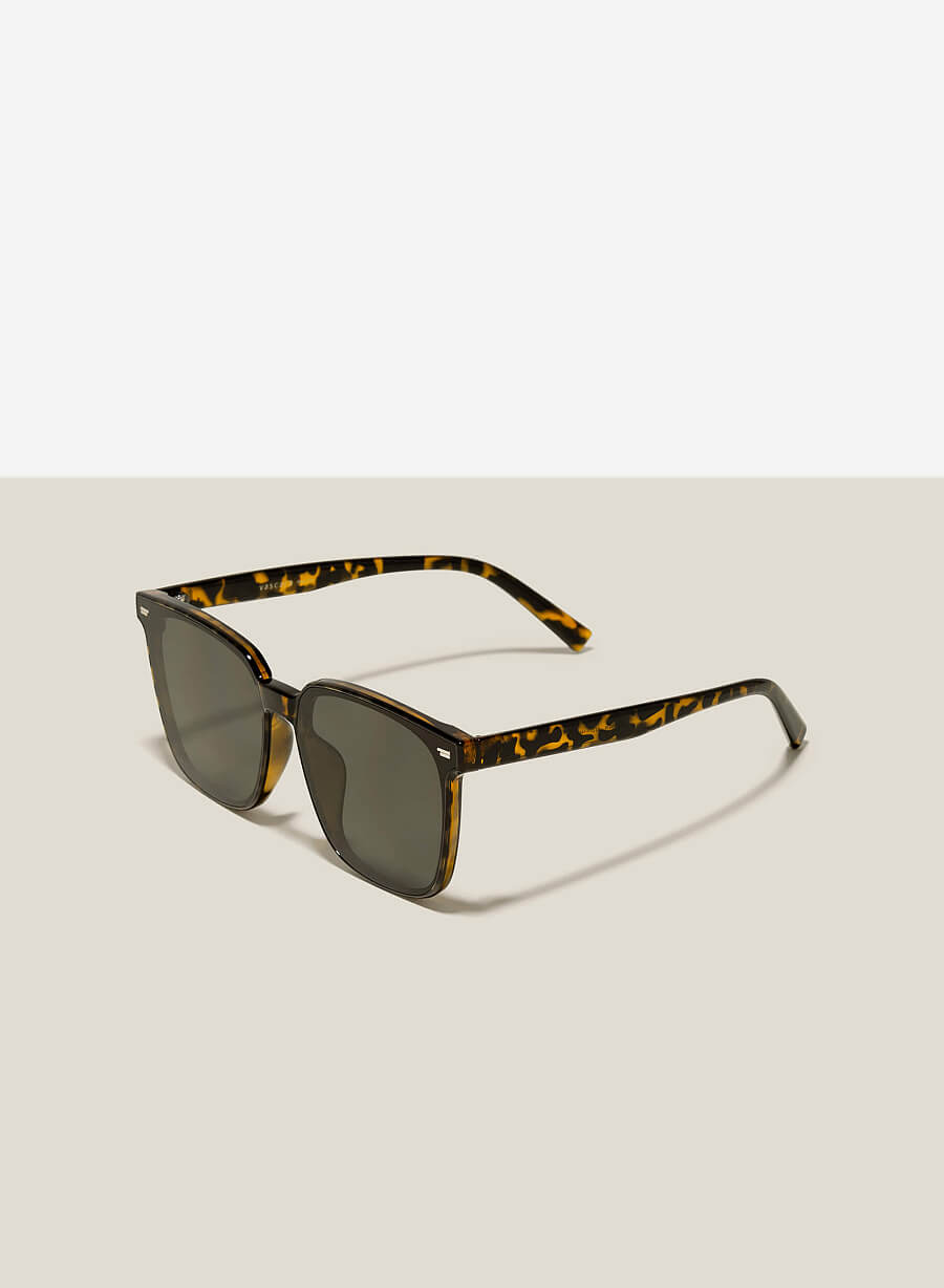 Kính mát gọng nhựa wayfarer - WAY 0039 - Màu đồi mồi - vascara.com