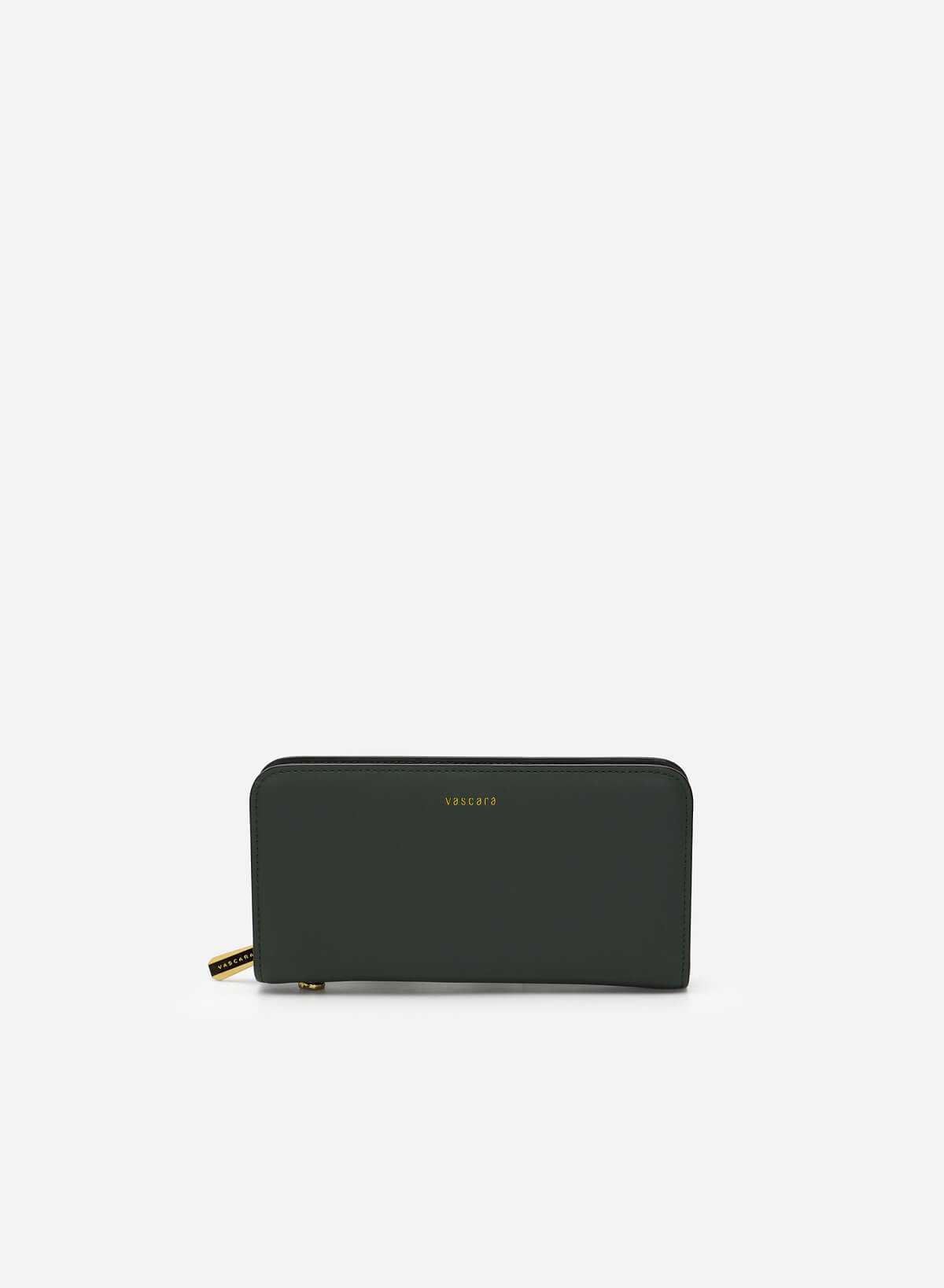 Rivet Décor Chain Handle Zip-Around Clutch - WLL 0258 - Green - vascara.com