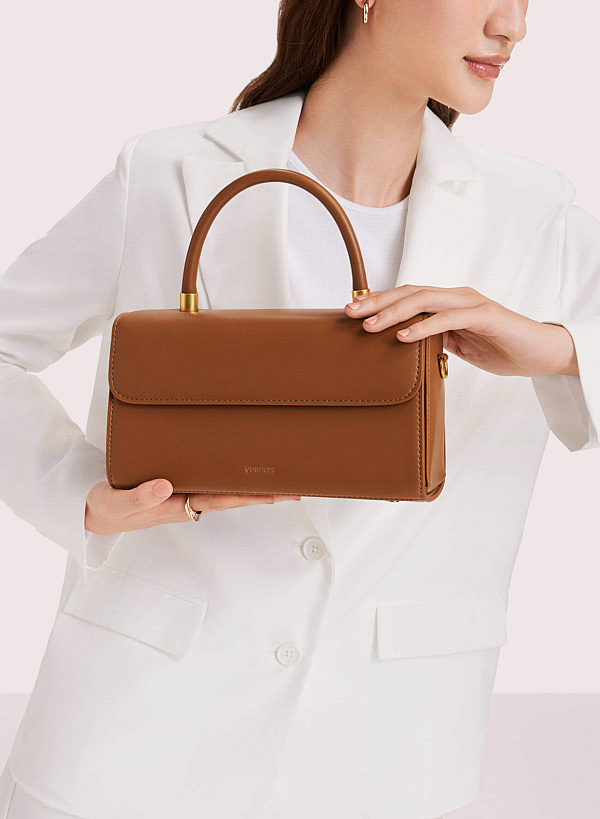 Vintage Handbag - SAC 0310 - Brown