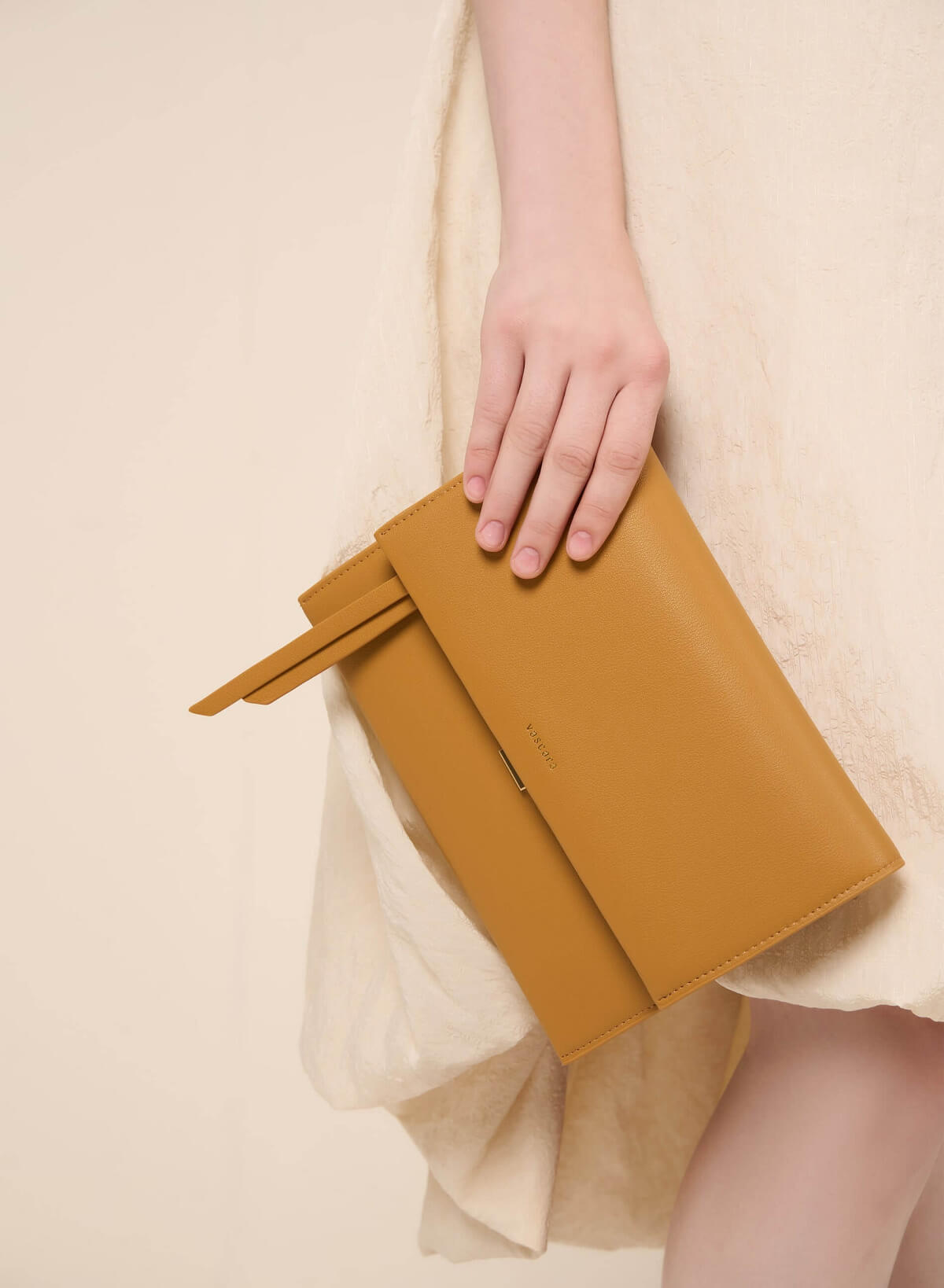 Zebra / Leopard Print Chain Link Décor Clutch - CLT 0113 - Yellow - vascara.com