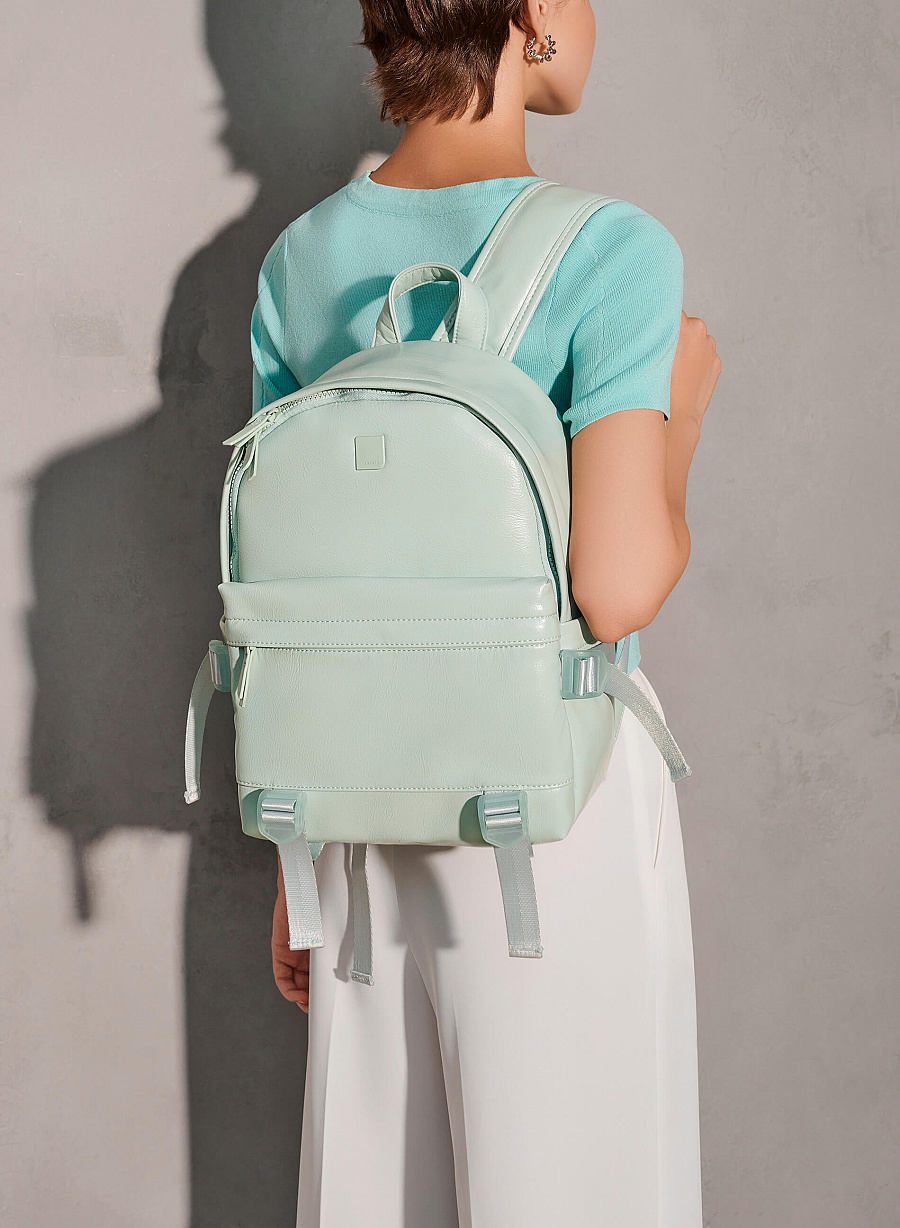 Balo Casual Phối Màu Tươi Trẻ - BAC 0188 - Màu Xanh Bạc Hà - vascara.com