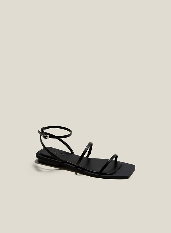 Giày sandal quai mảnh - SDK 0335 - Màu đen