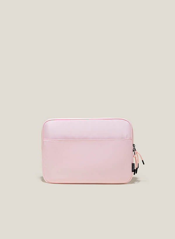 Túi đựng laptop thời trang - LTB 0001 - Màu hồng nhạt
