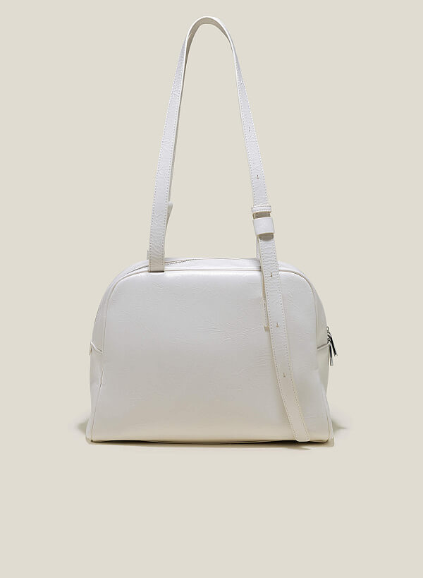 Túi tote minimalism nhấn quai bản dài - TOT 0146 - Màu kem