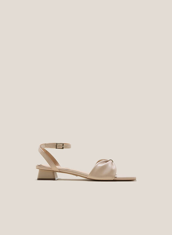 Bow Strap Décor Sandals - PUM 0757 - Beige