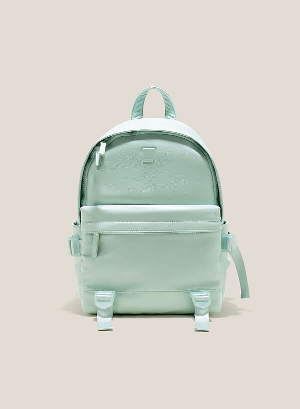 Casual Vibrant Color Backpack - BAK 0188 - Mint - VASCARA