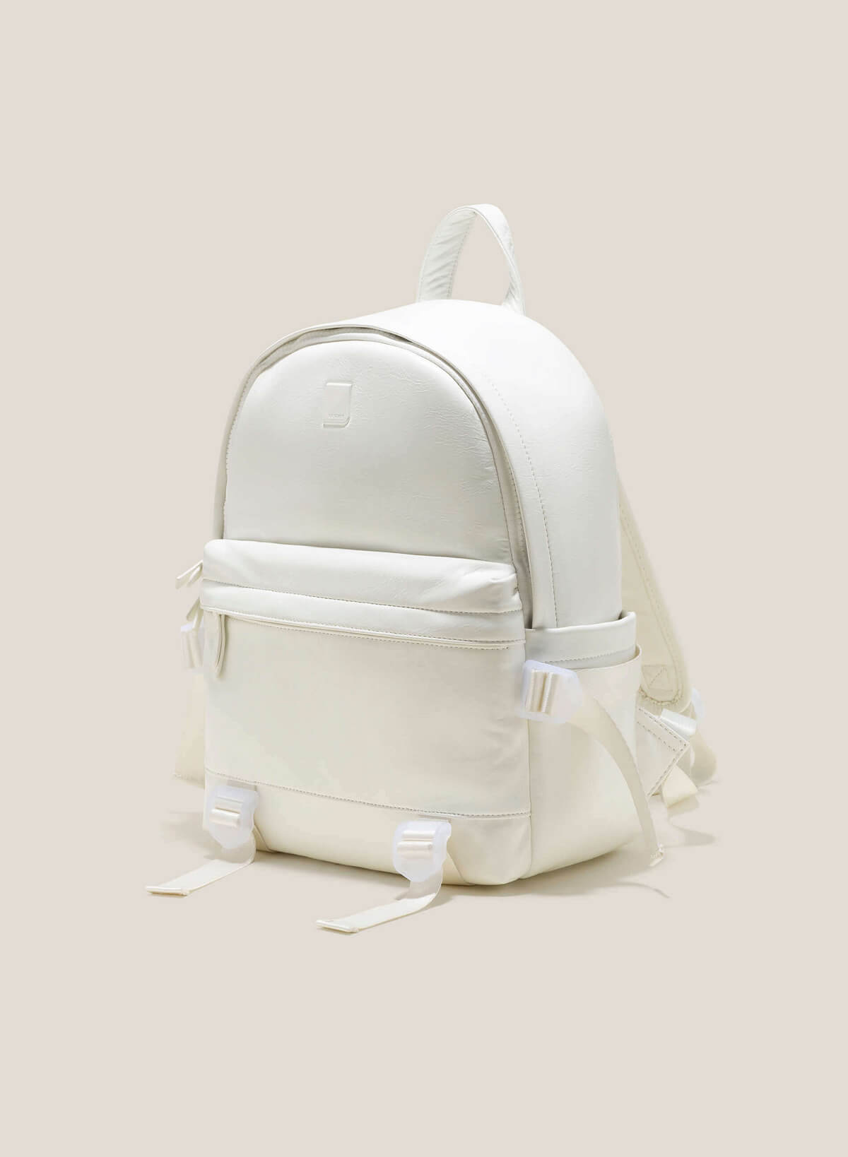 Casual Vibrant Color Backpack - BAK 0188 - White - vascara.com