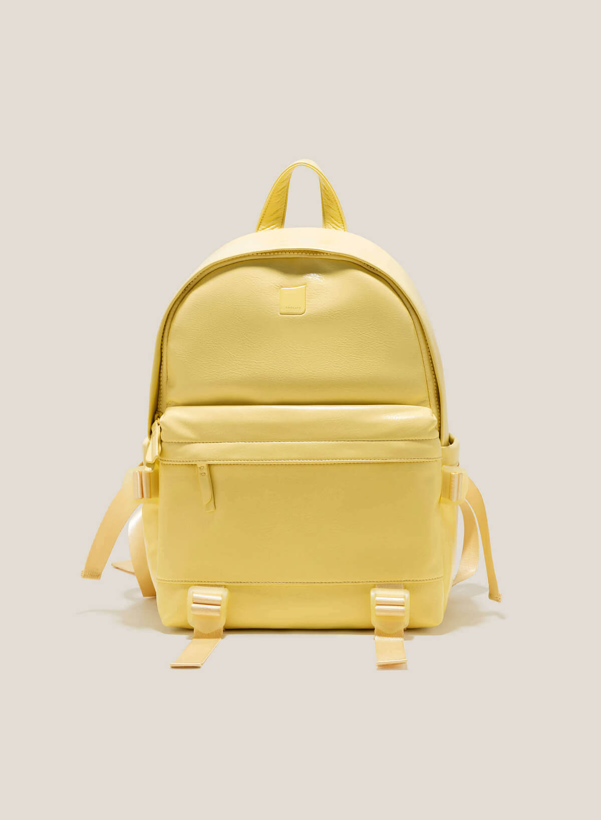 Casual Vibrant Color Backpack - BAK 0188 - Yellow - VASCARA