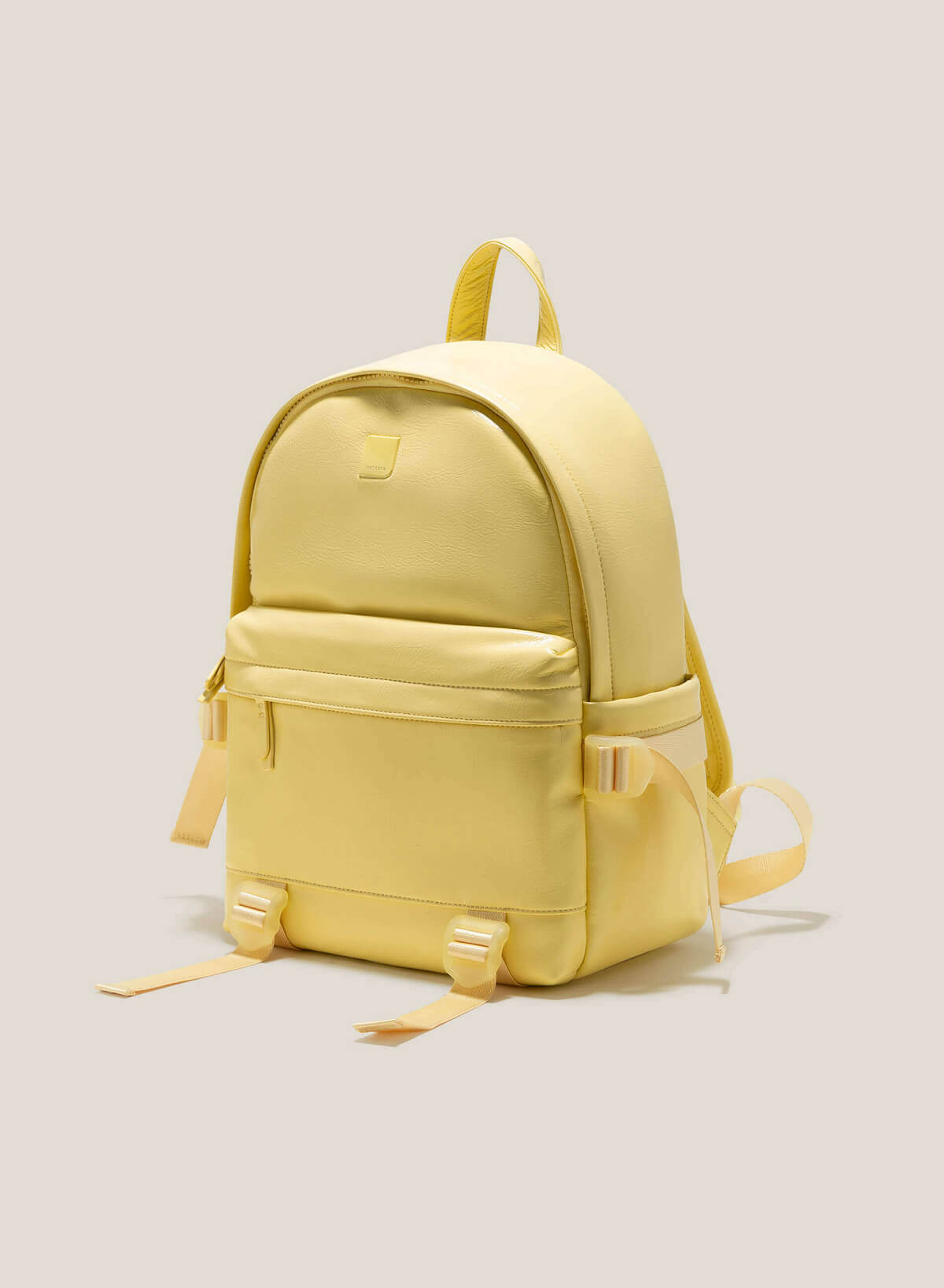 Casual Vibrant Color Backpack - BAK 0188 - Yellow - vascara.com
