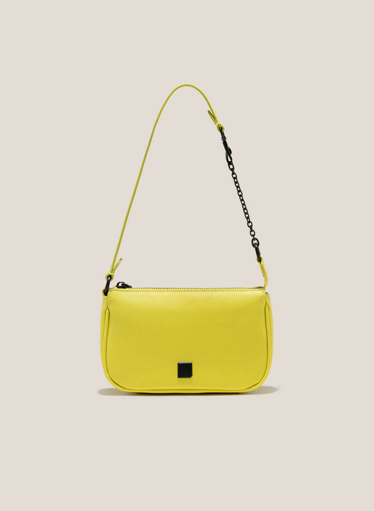 Chain-Lock Hobo Bag - TTE 0122 - Light Green - VASCARA