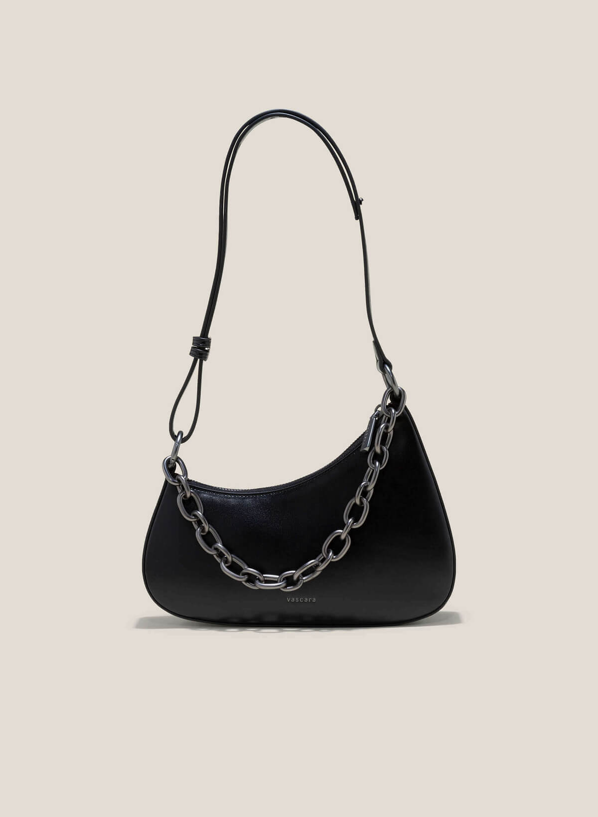 Embossed Pattern Tote Bag - TTE 0123 - Black - vascara.com