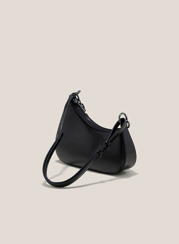 Embossed Pattern Tote Bag - TTE 0123 - Black - VASCARA