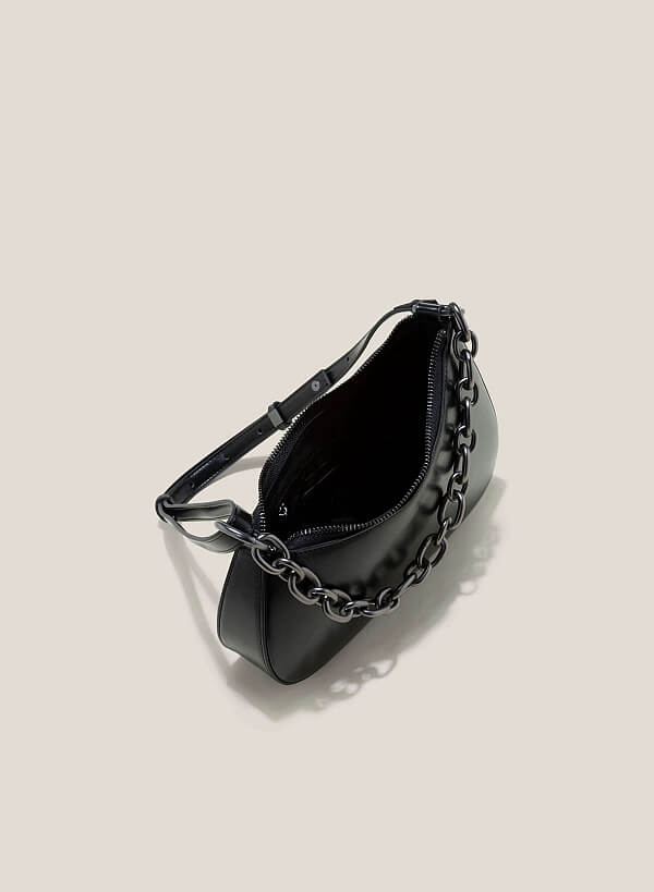 Embossed Pattern Tote Bag - TTE 0123 - Black - VASCARA