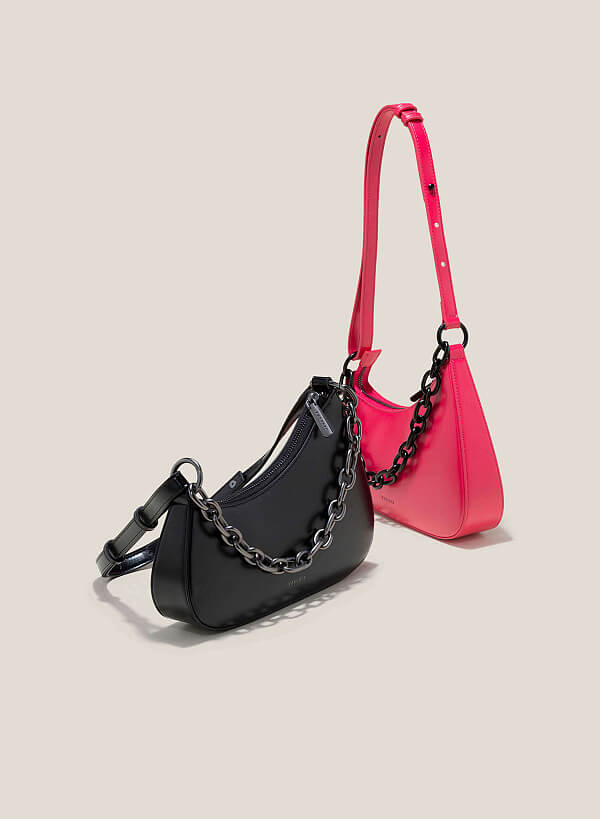 Embossed Pattern Tote Bag - TTE 0123 - Black - VASCARA