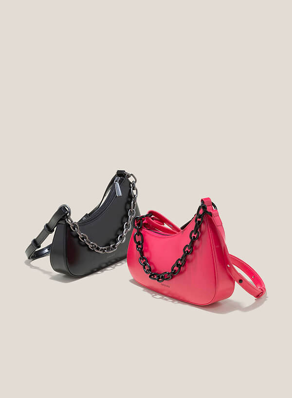 Embossed Pattern Tote Bag - TTE 0123 - Pink - VASCARA