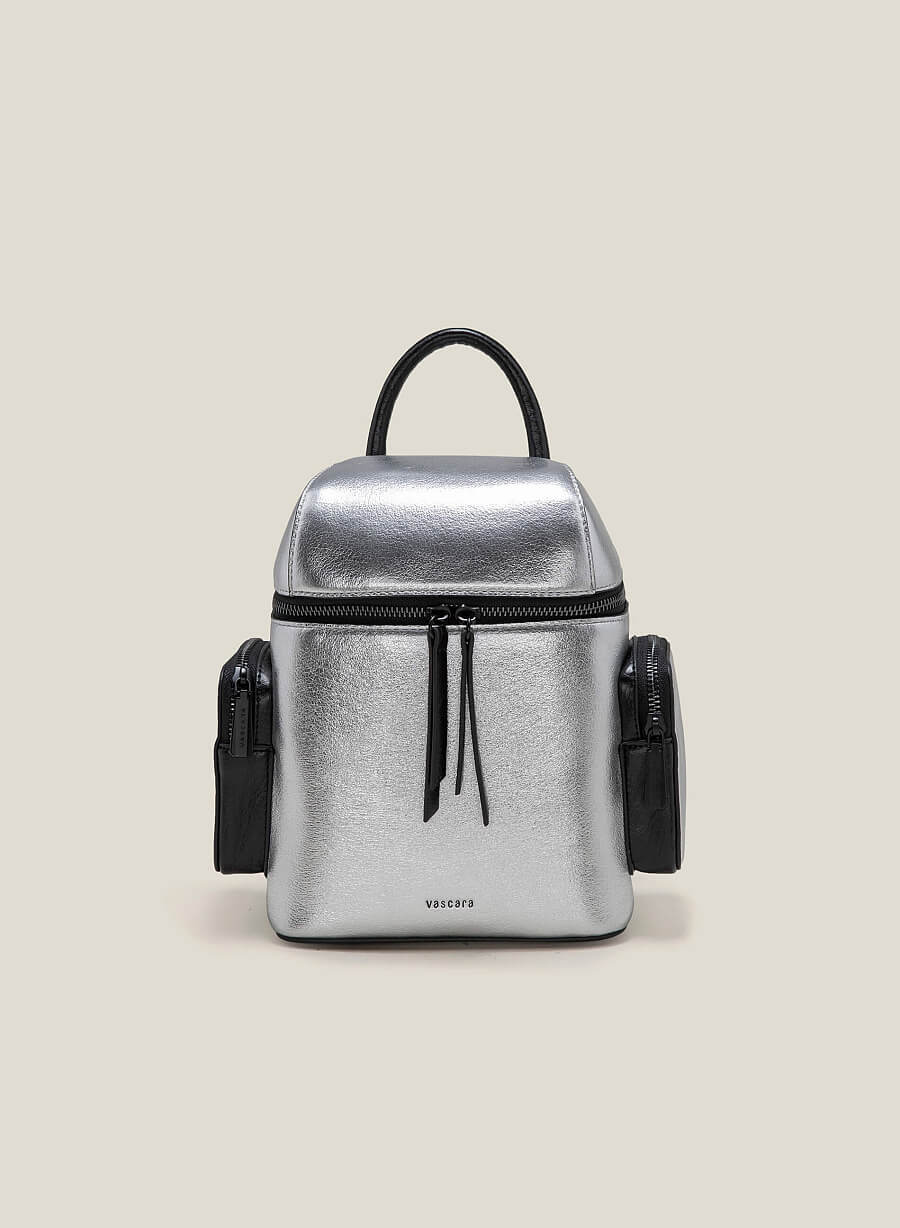 Balo túi hộp futuristic - BAC 0197 - Màu bạc - vascara.com