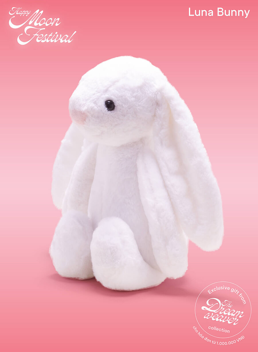 Quà tặng luna bunny - GIF 0044 - Màu trắng - VASCARA