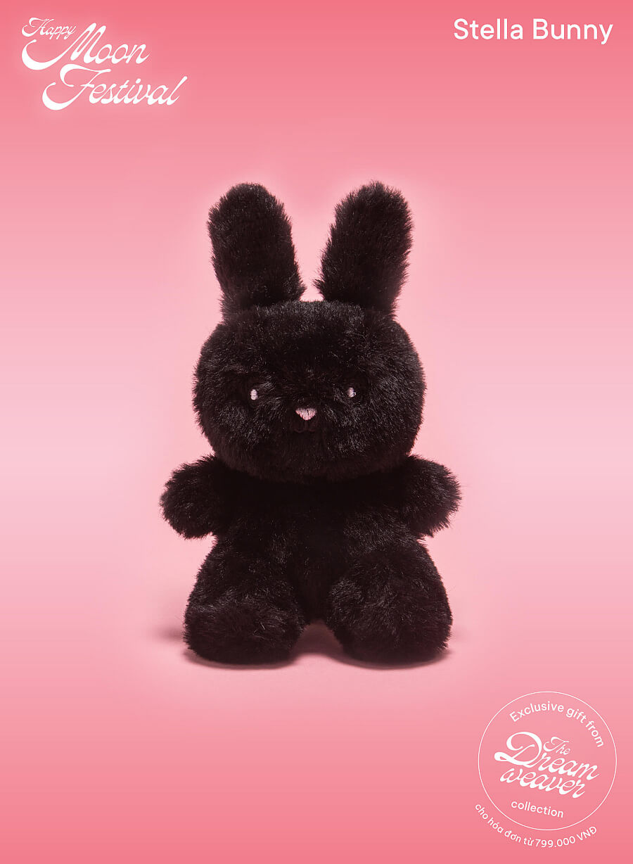 Quà tặng stella bunny - GIF 0047 - Màu đen - VASCARA