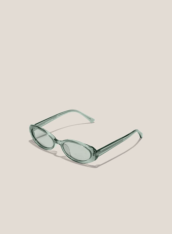 Transparent Frames Special Sunglasses - SPC 0010 - Green - VASCARA