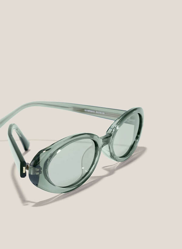 Transparent Frames Special Sunglasses - SPC 0010 - Green - VASCARA