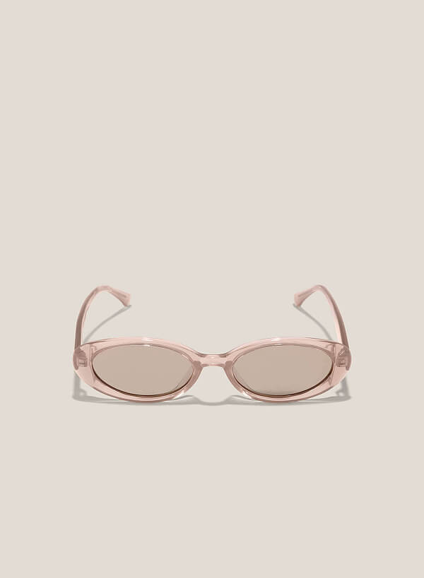 Transparent Frames Special Sunglasses - SPC 0010 - Light Brown