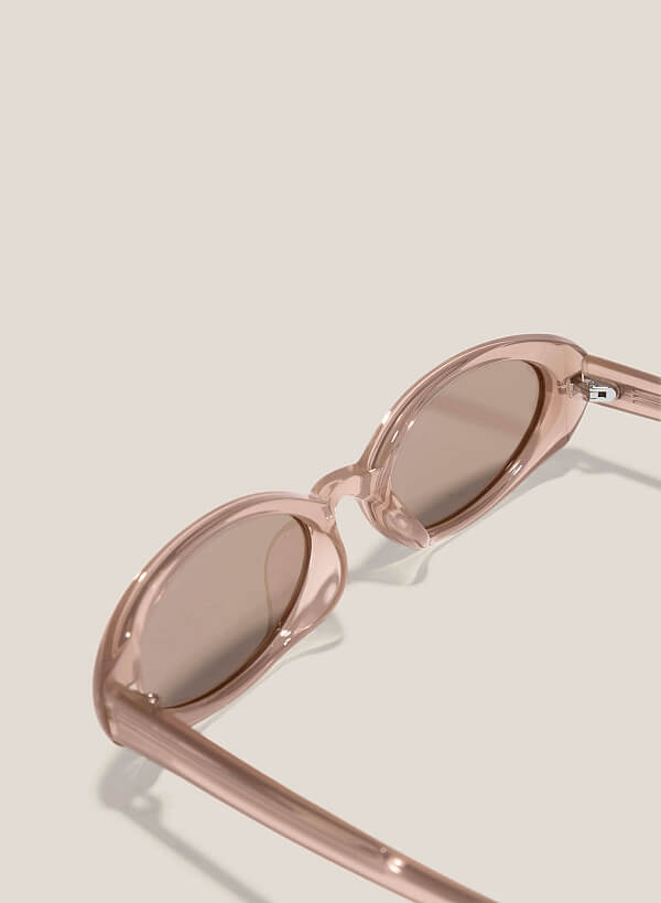 Transparent Frames Special Sunglasses - SPC 0010 - Light Brown - VASCARA