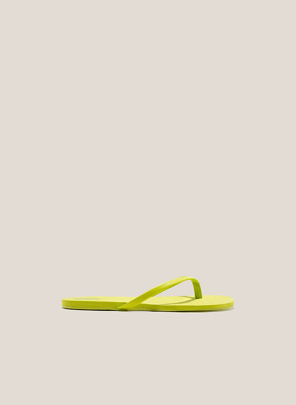 Festive Colored Flip Flops - FLI 0196 - Light Green