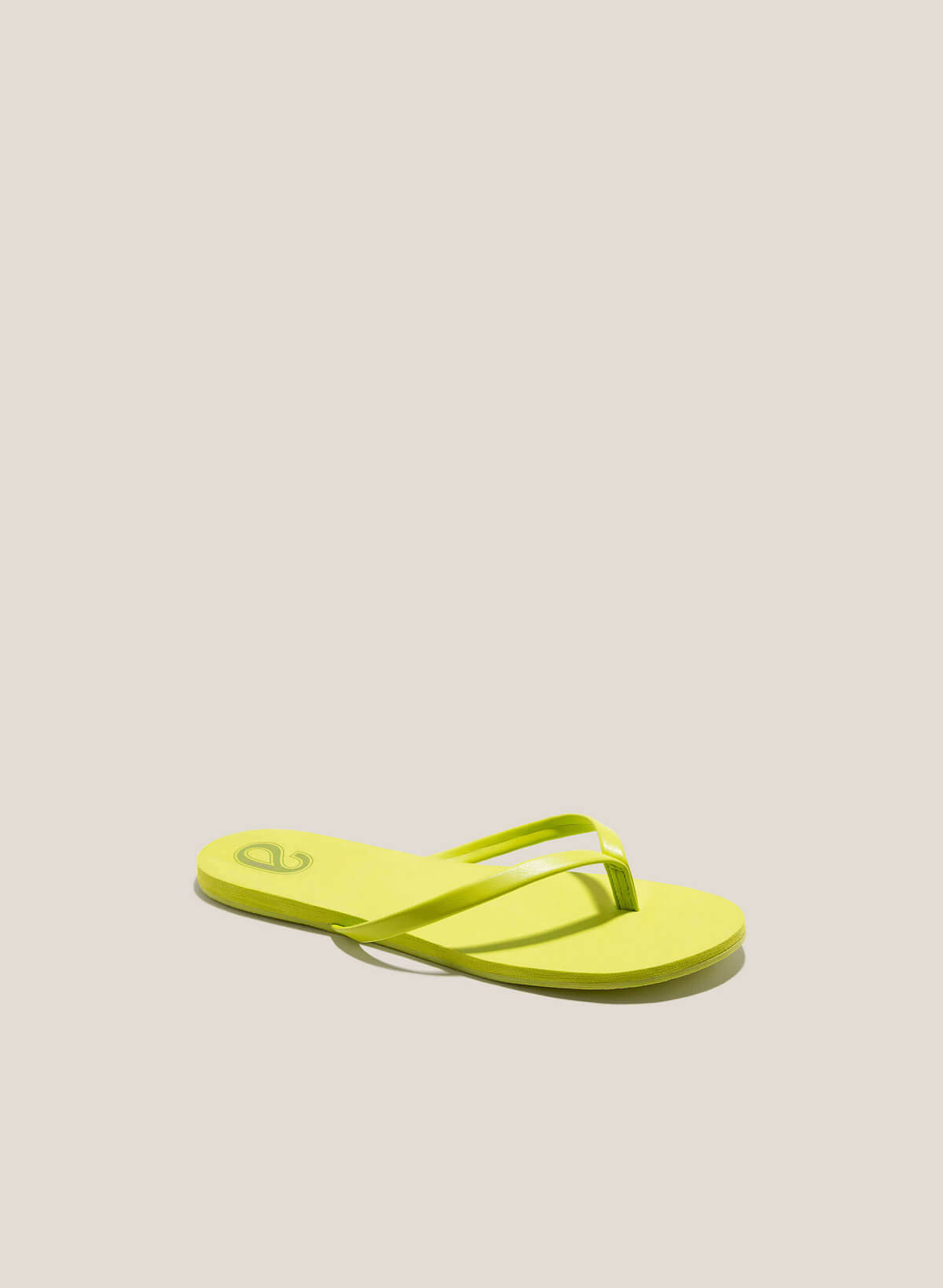 Festive Colored Flip Flops - FLI 0196 - Light Green - vascara.com