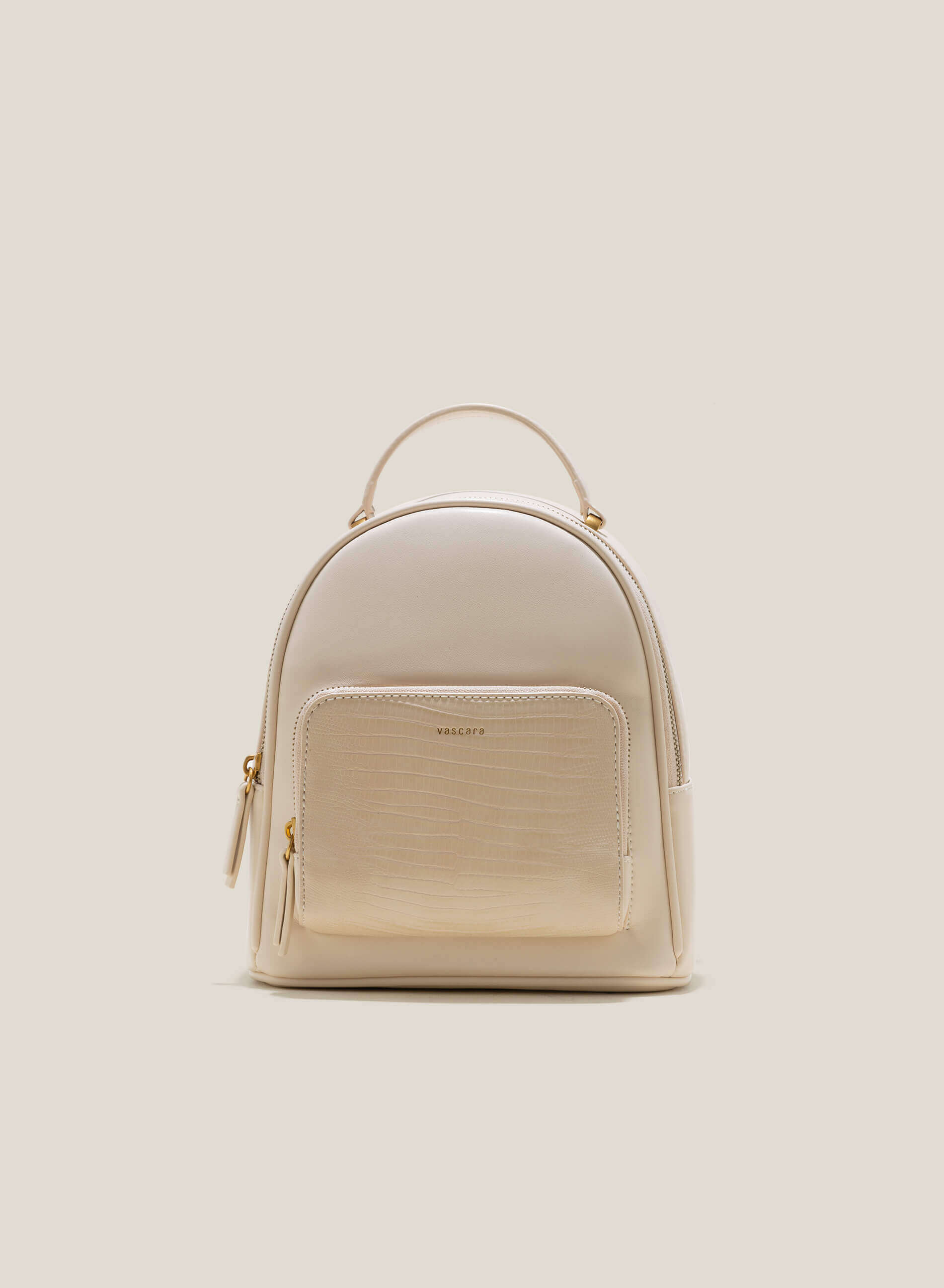 Cream mini backpack online