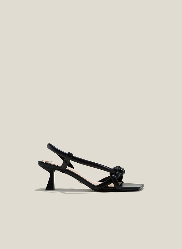 Puffy Strap Sandals - PUM 0772 - Black