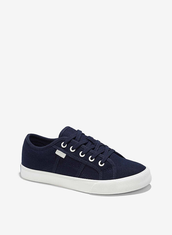 Giày sneaker vải canvas